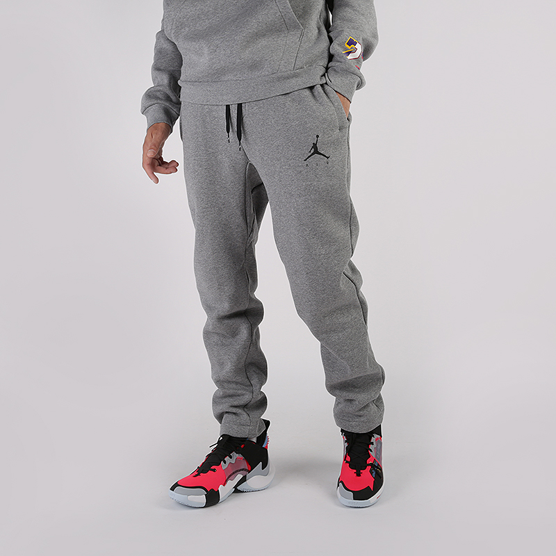 мужские серые брюки Jordan Jumpman Pant AV3160-091 - цена, описание, фото 1